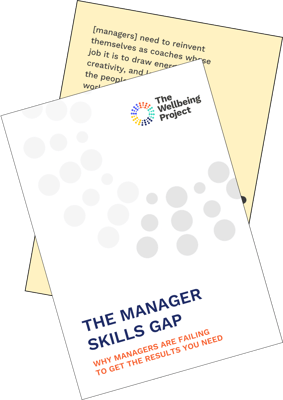 manager skills gap graphic image